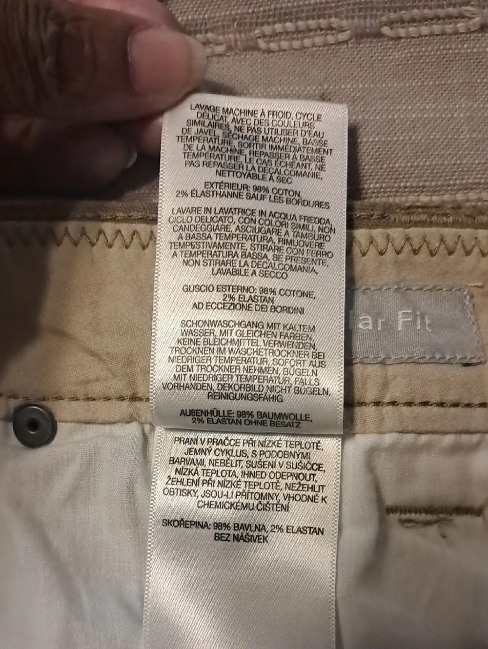Columbia Men's Casual Khaki Cotton 10